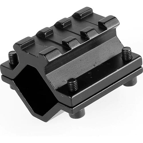 Weavermount Hunting Universal Adjustable Single Rail Picatinny Weaver Barrel Mount With 3 Slots Scope Tool Adapter