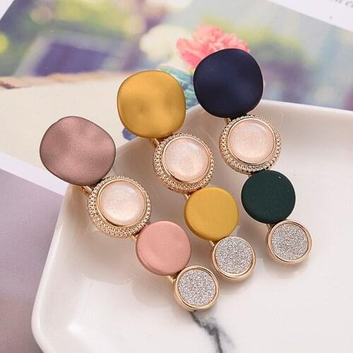 Fashion Hair Clips For Women Fashion Sweet Girl Simple Korean Style Hairpin Alloy INS Headband Hair Accessories