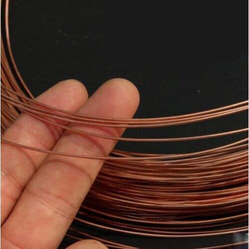 0.5mm-5mm Diameter Copper wire Conductive wire best flexible solid copper ground wire 300mm length