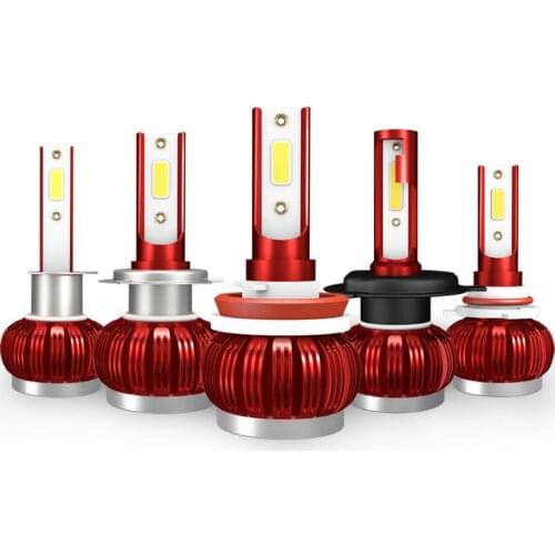 12V 24V LED H7 Mini Car Headlight Bulbs COB LED Chip Car LED Light Kit 6000K Headlamps Auto Lamps 80W 8000LM H1 HB3 HB4 H11