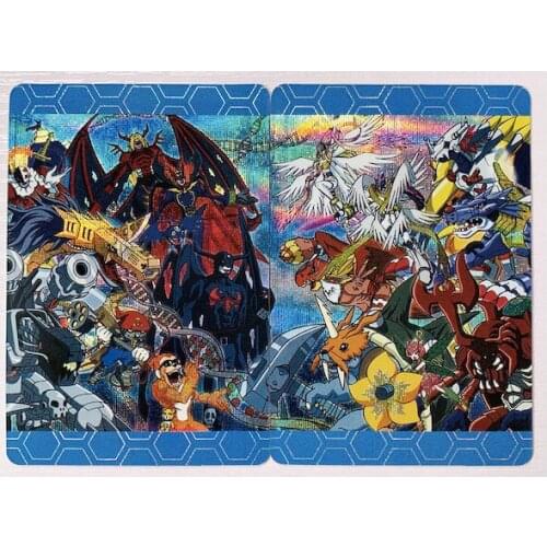 2pcs/set Digital monster The final battle of the big adventure Toys Hobbies Hobby Collectibles Game Collection Anime Cards