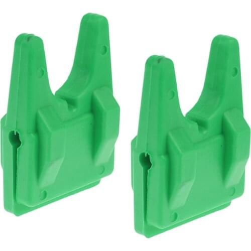 2 Pieces Rubber Fishing Tackle Rod Rest & Butt Rest Holder for Rod Bank Sticks Durable Fishing Tools