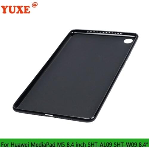 Tablet Case For Huawei MediaPad M5 8 8.4 inch SHT-AL09 SHT-W09 8.4'' Funda Back TPU Silicone Anti-Drop Cover for m5 8.4" Cases