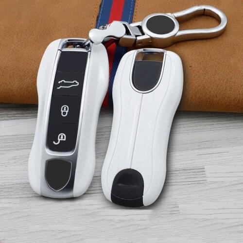 Fit For Porsche 911 Panamera Cayenne Car Smart Key Fob Bag Case Protect Cover Accessories