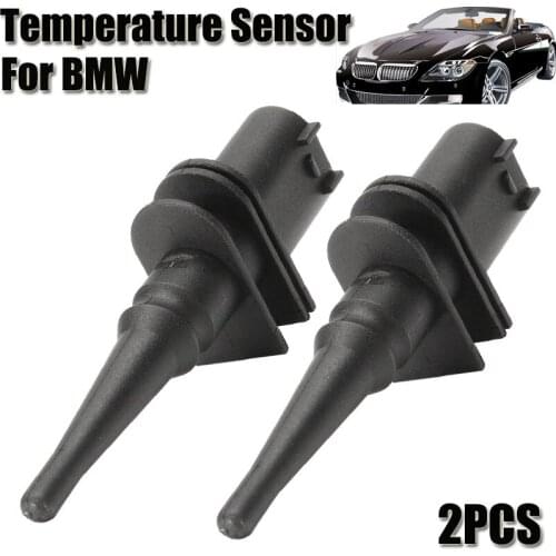 2Pcs Car Outside Air Temperature Sensor 65816905133 For BMW E81 E82 E87 E88 E46 E90 E91 E92 E93 E39 E60 E61 F10 F11 F07 E63 E64