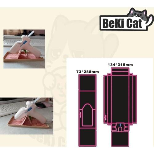 Hot Glue Gun Holder cutting die file Original Stencils for DIY Scrapbooking photo album Decorative DIY Paper Cards