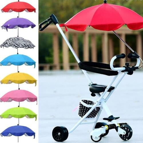 Baby Kids UV Protection Rainproof Baby Infant Stroller Cover Umbrella Can Be Bent Freely Does Not Rust Stroller Accessories