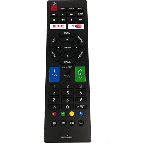 For Sharp Original LCD LED SMART TV remote control GB234WJSA Fit for GA877SB GA872SB GA879SA GA880SA GA902WJSA LC-46D65H