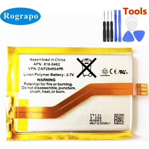 New 616-0462 616-0473 Battery For iPod Touch 2nd 3nd Gen 3G Touch3 Touch3G 3 Touch2 Accumulator 3.7V Li-Polymer Batterie +tools