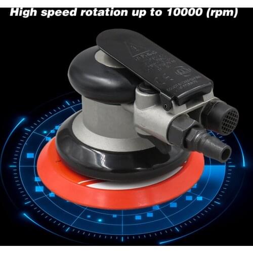 5inch Polisher 10000RPM Variable Speed Car Paint Care Polishing Machine Sander Electric Polisher with CNC Precision Machining