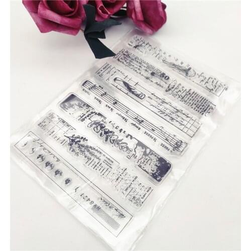 11*16CM Chemistry Experiment Transparent Clear Stamps / Silicone Seals Roller Stamp For DIY Scrapbooking Photo Album/Card Making