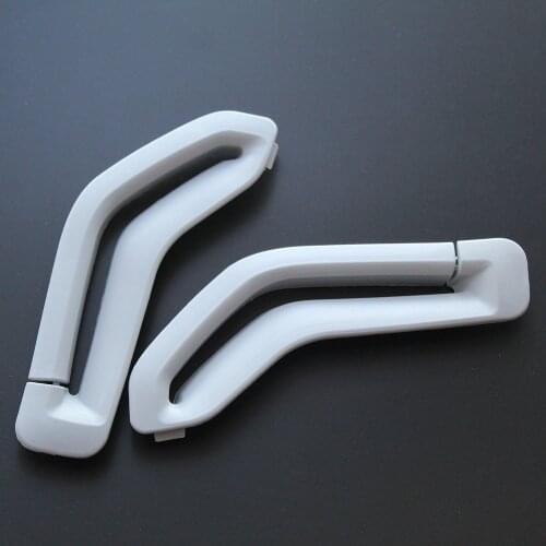 For Volvo S60 S80 V70 XC90 Left / Right Oak Seat Belt Retractor Guide Ring Belt Retractor Ring Grey B-pillar 39966529 39966533