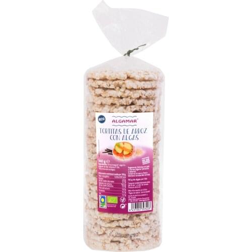 Rice pancakes and algae 140 g BIO, no salt