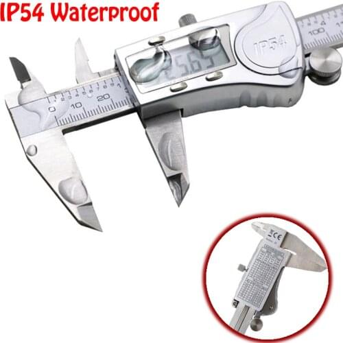High Accuracy Waterproof IP54 Digital Vernier Caliper 0-150mm digital micrometer caliper digital tool