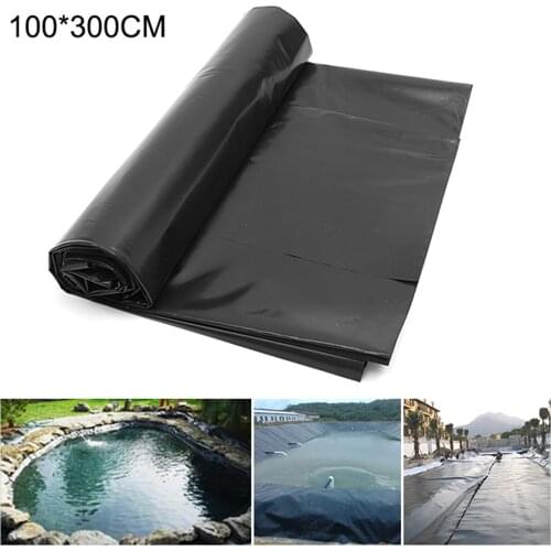 1.5x3.0M Garden Pads Waterproof Liner Cloth Landscaping Fountains Black Garden Pond Leakproof Pond Tarpaulin