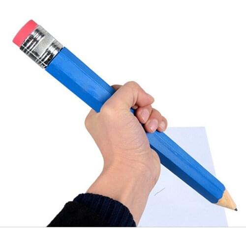 1 Pcs 35cm Super Large Pencil Big Student Stationery Kids Activities Gifts