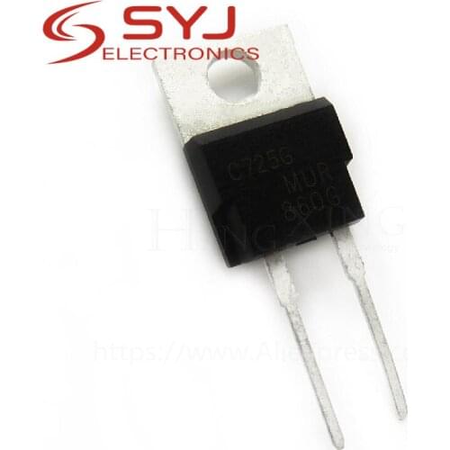 10pcs/lot MUR860G MUR860 U860 TO-220 8A 600V new original In Stock
