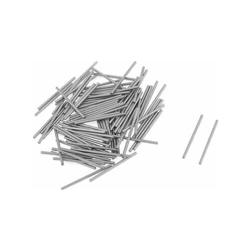 100 Pcs Stainless Steel 0.85mm x 15.8mm Dowel Pins Fasten Elements