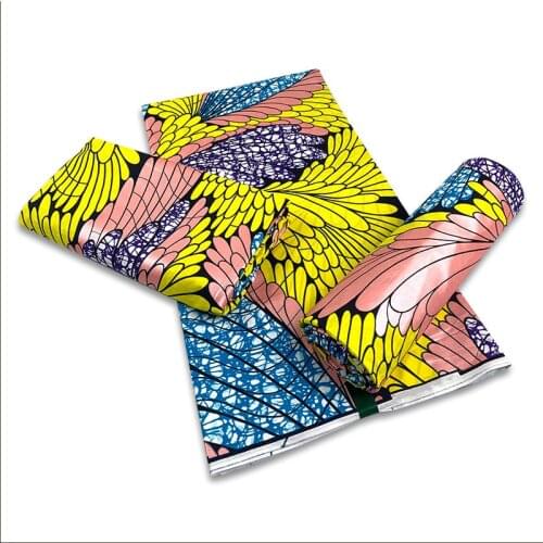 2021 Guaranteed veritable 100% cotton African wax prints african Ankara golded Wax real Nigeria wax for dress Women Dress