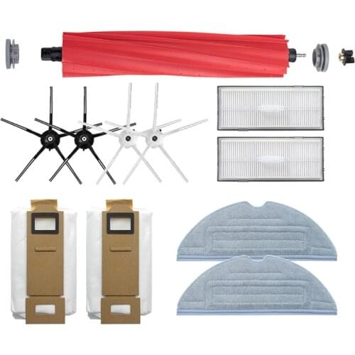 Main Brush Mop Cloths Rag Hepa Filter Side Brush Dust Bag Accessories For Xiaomi Roborock T7 T7plus S7 Robot Vacuum