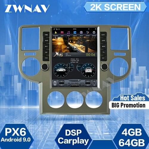 PX6 64G Tesla Android 9 Car Multimedia Player For NISSAN X-Trail T30 2002 2003 2004 2005-2008 BT GPS Navi Radio Stereo Head Unit