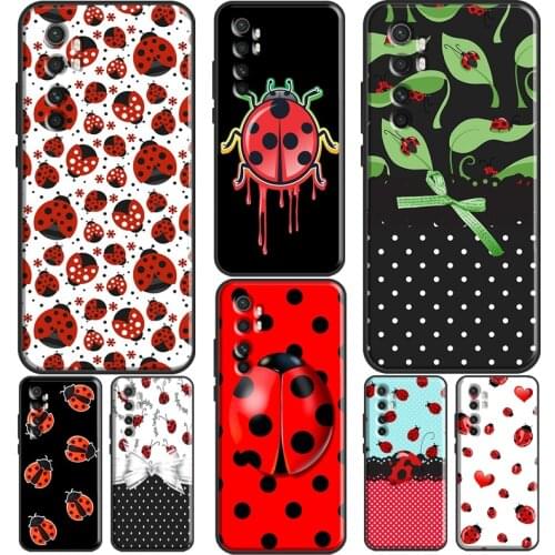 Lady Bugs Funda For POCO X3 Pro F3 M3 Case For Xiaomi Mi 11 Ultra Mi Note 10 Lite 9T 10T Pro Cover
