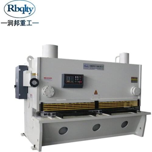 E21S sheet metal plate hydraulic guillotine shearing machine with custom after sale service