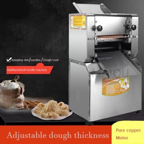 Electric Noodle Pressing Machine Dough Roller Sheeter Noodle Dumpling Pasta Maker