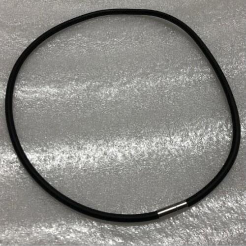 100pcs/lot Classical Black PU Leather Cords 4mm Necklace Rope Choker 46cm Length Necklace Rope DIY Jewelry Findings Wholesale