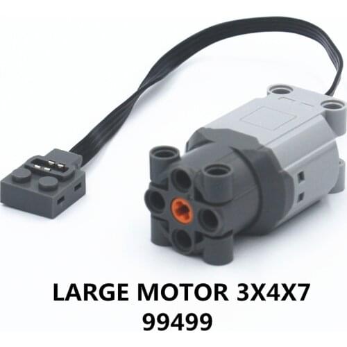 MOC Building Blocks Technical Parts 1pcs Power Functions LARGE MOTOR 3X4X7 compatible with lego For boys toy (99499) ETFOM