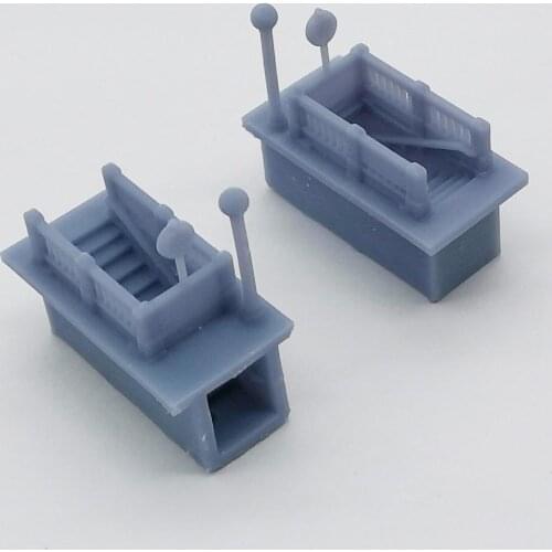 Outland Models Model Railroad City Subway / Underpass Entrance Set 1:160 Scale N