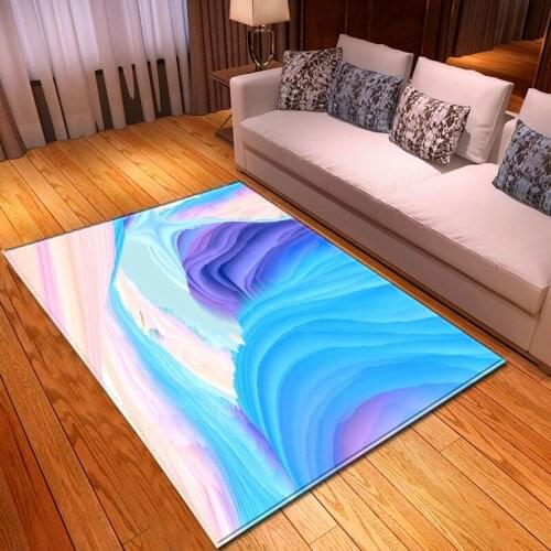 Fashion Scandinavian color tornado carpet home furnishing bedroom soft flannel memory foam table mat area carpet carpet