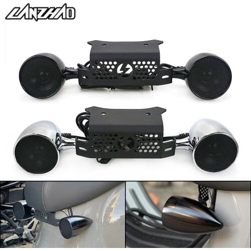 Motorcycle Bluetooth Speakers Mini Waterproof Stereo w/h 300W Built-in Amplifier Music Player for Vespa GTS GTV SPRINT PRIMAVERA