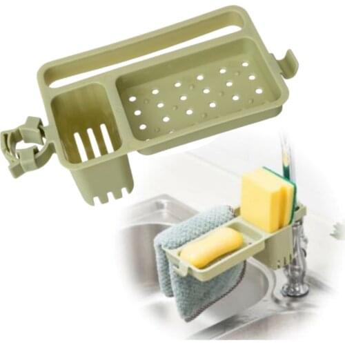 Kitchen Sink Organizer, Soap, Sponge, Towel Holder, Faucet Organizer, Bathroom Organizer