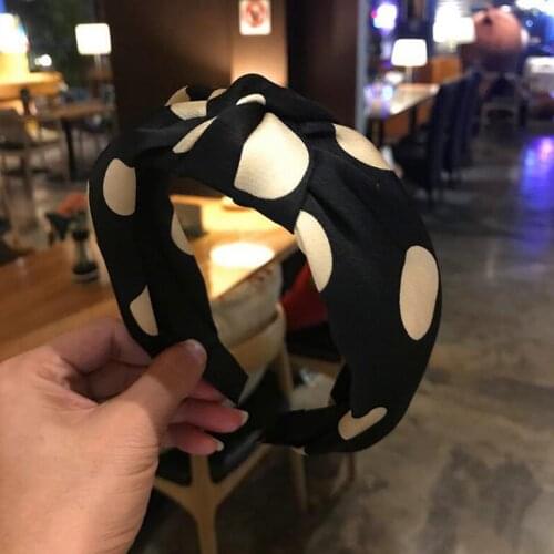 Fashion Women Headband Classic Wide Side Hair Band Girls Big Bowknot Hairband For Adult Bohemia Hair Accessories Dropshipping
