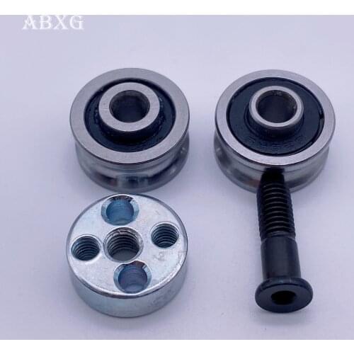 SG15-2RS bearing SG15 U Groove pulley ball bearings 5*17*8*9.75 mm Track guide roller bearing SG15RS V17