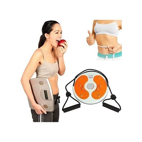 Bel İnceltici Drawstring Sports Tool Waist Twisting Disc