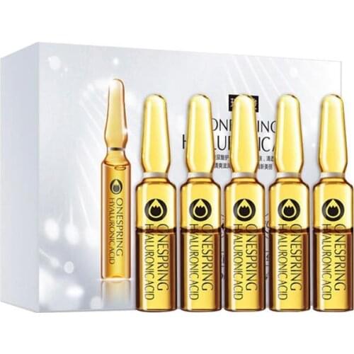 2ml 7pcAnti-Acne Nicotinamide Whitening Hyaluronic Acid Ampoule Face Serum Shrink PoresMoisturizing Skin Care