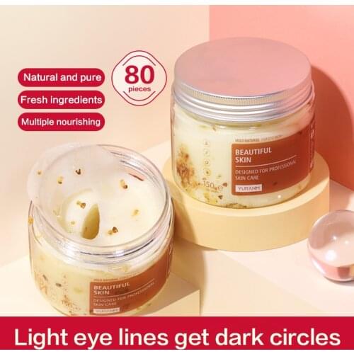 Yranmei Eye Mask Eye Patches Golden Osmanthus Fragrans Moisturizing Repair Under the Eyes Removal Dark Circles Lifting Firming
