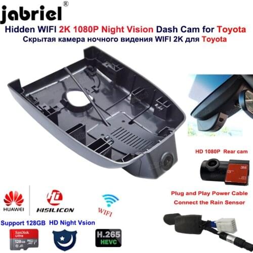 Hisilicon 2K Car Dvr Dashcam For Toyota Corolla SE XSE XLE L LE Eco E210 2018 2019 2020 2021 For Toyota Auris For Toyota Levin
