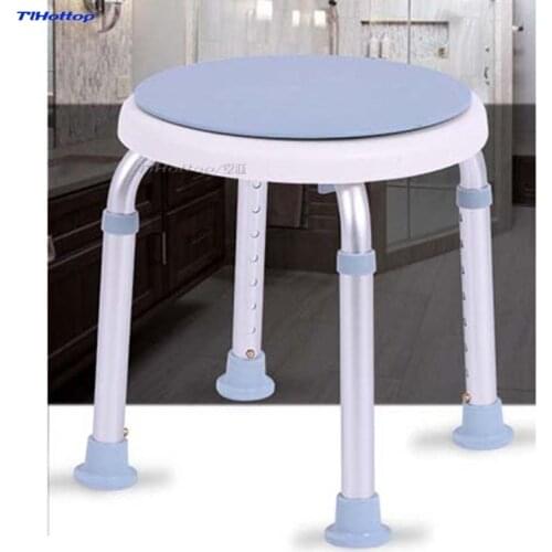 The elderly man aluminum alloy rotate bath chair bath stool bathroom toilet pregnant women children bath chair stool bath chair