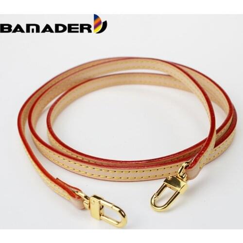 BAMADER High Quality Bag Strap Bag Replacement Accessories Genuine Leather Shoulder Strap Designer Bag Strap Bag Accessory obag