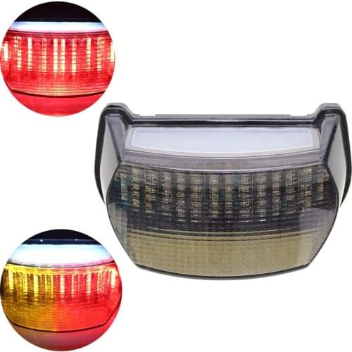 Motorcycle Rear Tail Light Brake Turn Signals Integrated LED Light For Kawasaki GPZ1100 ZX1100 ZX-1100 1995 1996 1997