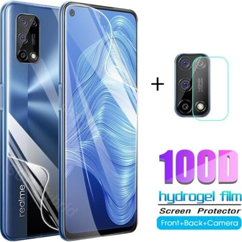 Front back hydrogel film for realme 7 5g screen protector for oppo realme 7 5g pro realme7 realmy 7 7pro camera glass film