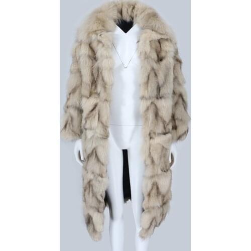 MENINA BONITA 2021 X-Long Natural Real Fox Rex Rabbit Fur Coat Winter Jacket Women Outerwear Streetwear Thick Warm Korea Loose