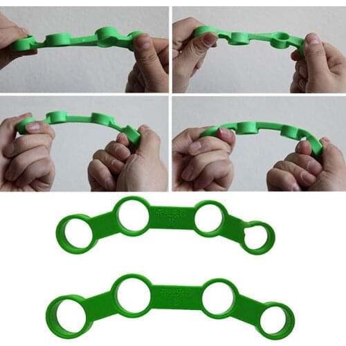 1Pcs 13.8cm/14.7cm Finger Gripper Strength Trainer Outdoor Hand Resistance Fitness Tools Grips Trainer Guitar Slim Training J6D6