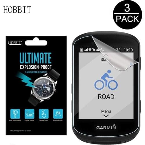 3Pack For Garmin Edge 530 Rugged Handheld GPS Navigator LCD Protection Film For Garmin Edge 830 Explosion-proof Screen Protector
