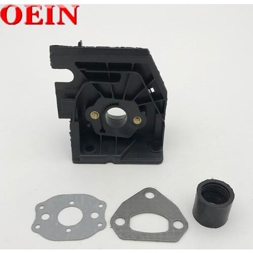 Carburetor Adaptor Adapter Gasket Intake Manifold Boot Kit For HUSQVARNA 136 LE 137 E 141 LE 142 E 36 41 Chainsaw Parts