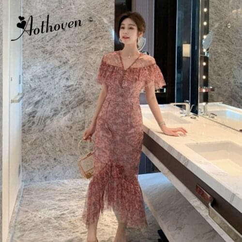 AOTHOVEN Casual Summer Dresses