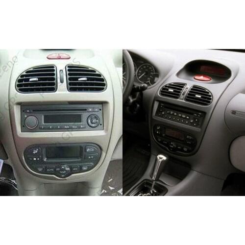 For Peugeot 206 2000-2016 Android 10.0 4+128G Screen Car Multimedia DVD Player GPS Navigation Auto Audio Radio Stereo Head Unit